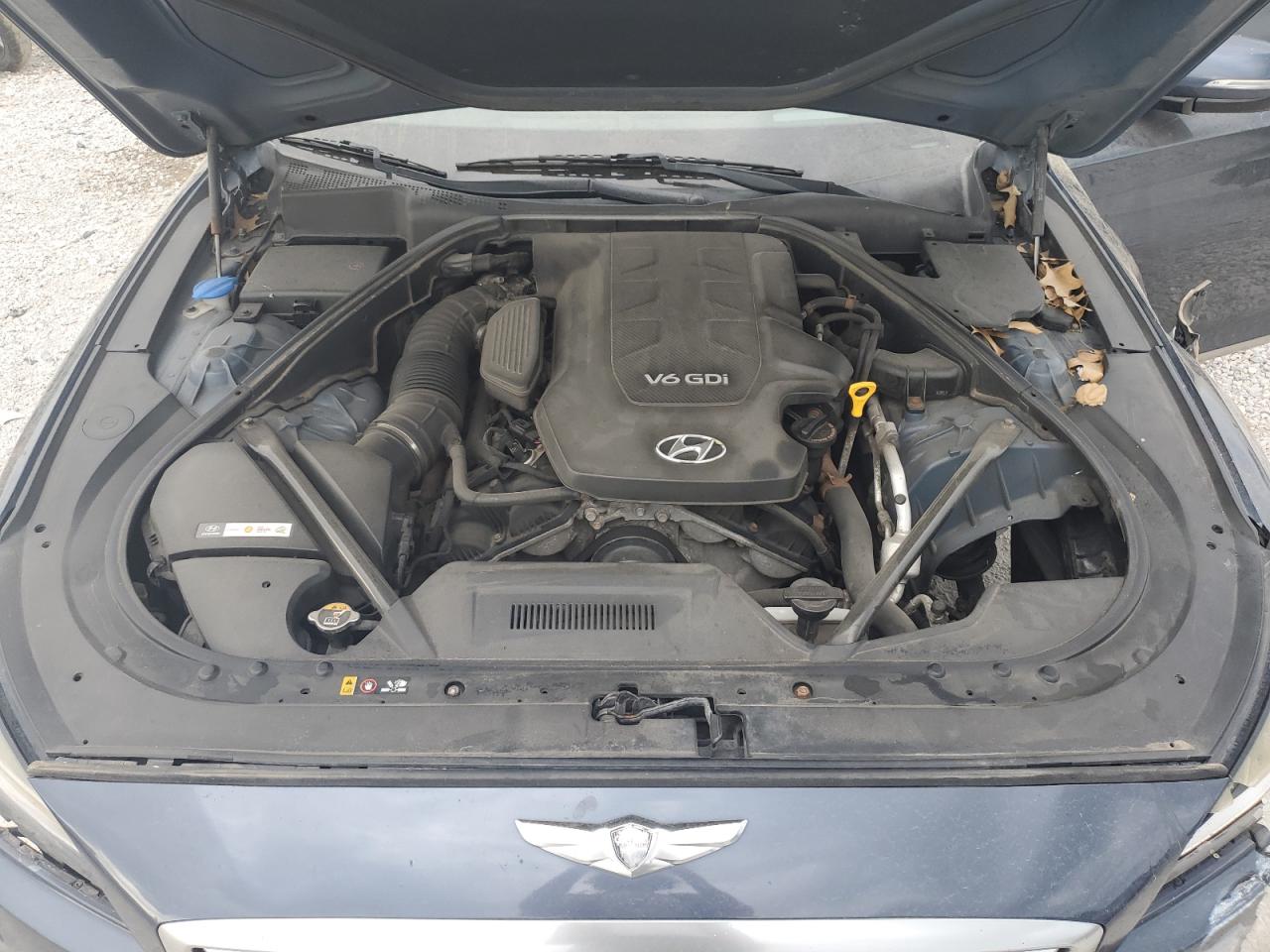 2015 Hyundai Genesis 3.8L VIN: KMHGN4JE8FU041636 Lot: 63531825