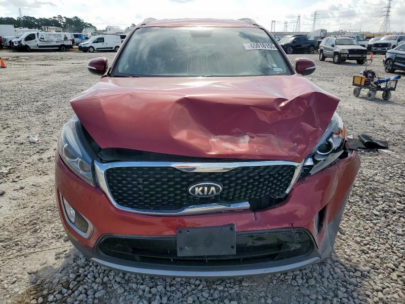  KIA SORENTO 2018 Czerwony