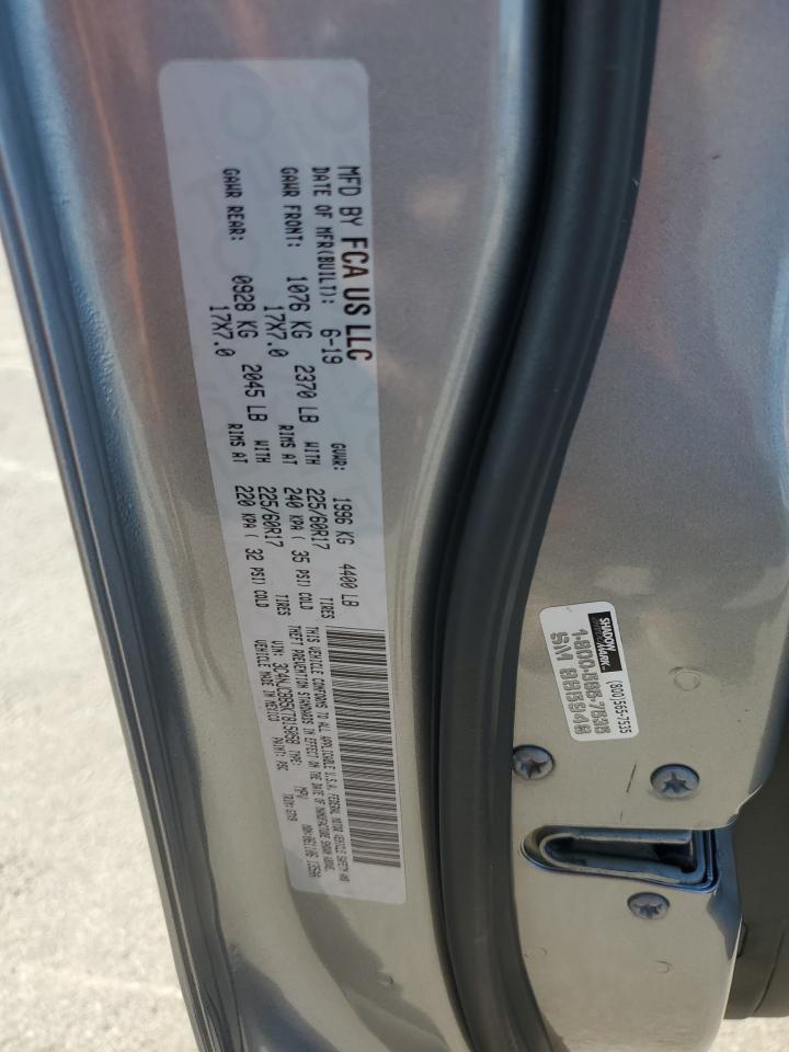 2019 Jeep Compass Latitude VIN: 3C4NJCBB5KT815058 Lot: 63773995