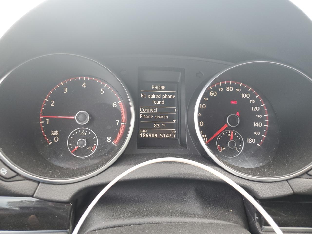 2011 Volkswagen Gti VIN: WVWED7AJ4BW184398 Lot: 64541135