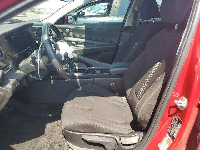  HYUNDAI ELANTRA 2021 Red