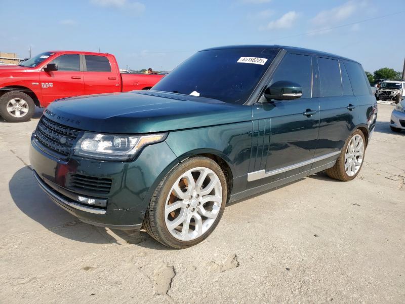 2016 LAND ROVER RANGE ROVER HSE   à vendre chez Copart TX - DALLAS