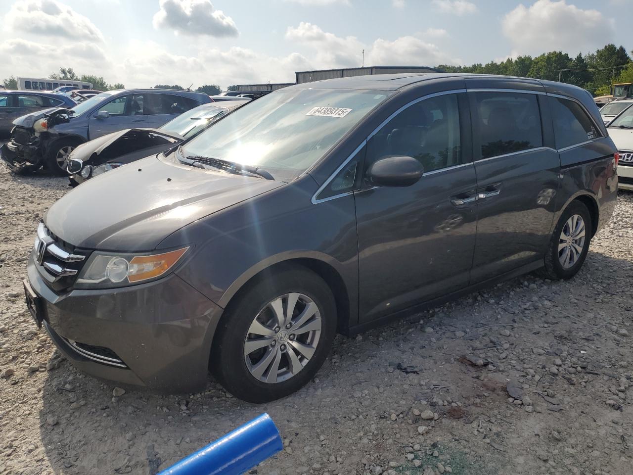 2015 Honda Odyssey Exl VIN: 5FNRL5H65FB020971 Lot: 64389315