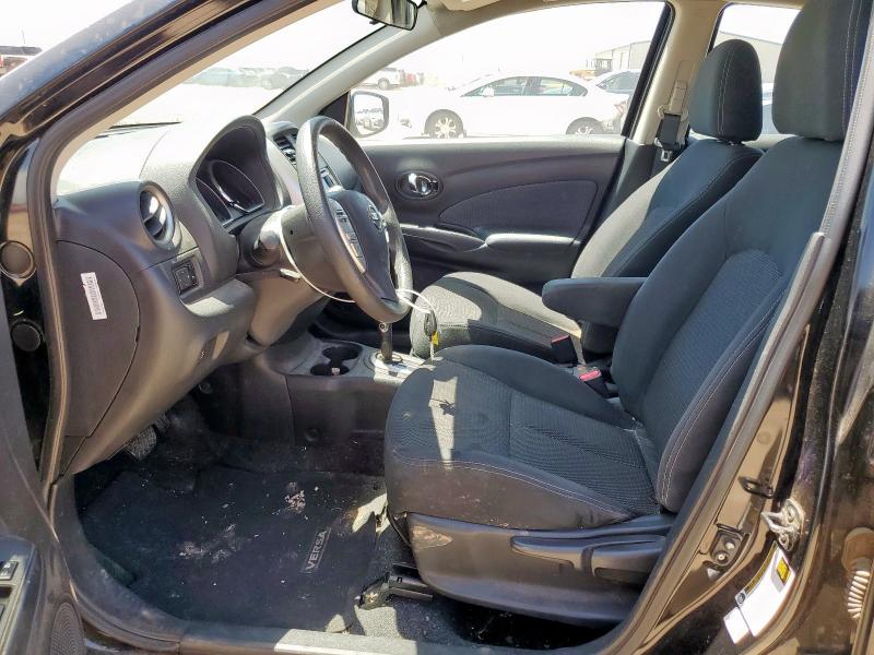  NISSAN VERSA 2016 Черный