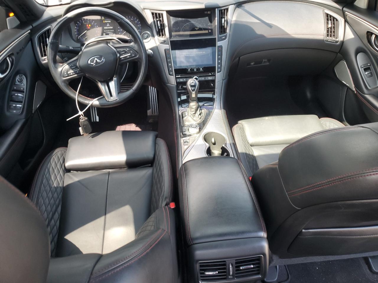 2021 Infiniti Q50 Red Sport 400 VIN: JN1FV7DR6MM880345 Lot: 65326845