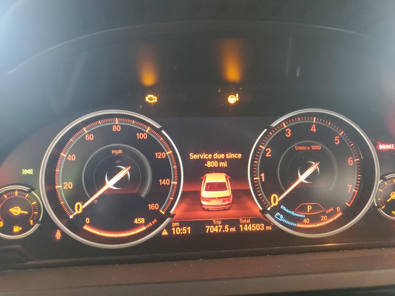 2015 BMW 740 I VIN: WBAYA6C55FD826819 Lot: 64291795