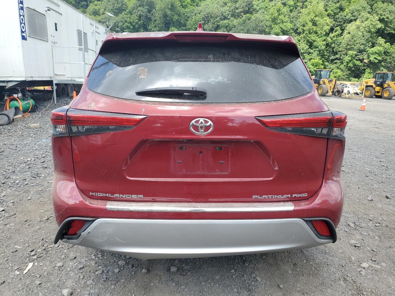 2020 Toyota Highlander Platinum VIN: 5TDFZRBHXLS037596 Lot: 62366805