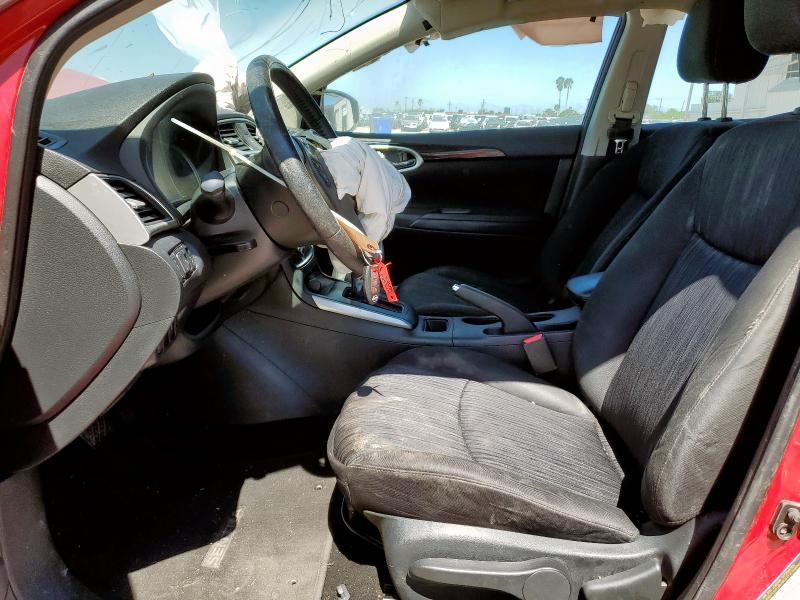  NISSAN SENTRA 2019 Czerwony