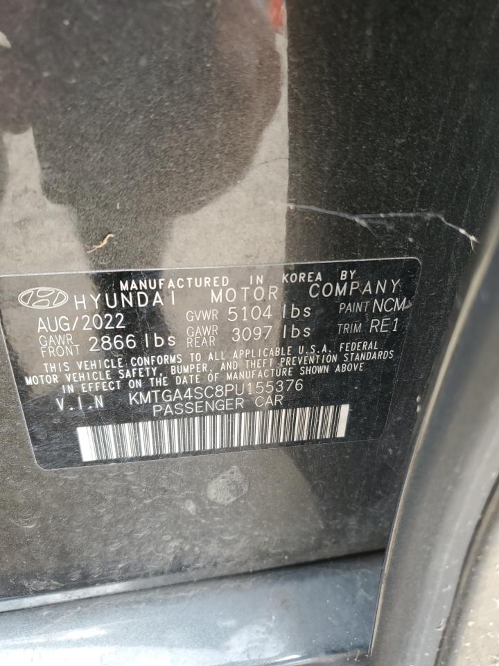 2023 Genesis G80 Sport Prestige VIN: KMTGA4SC8PU155376 Lot: 63338315