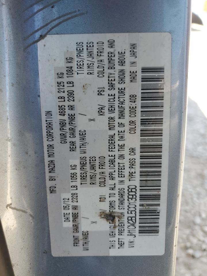 2012 Mazda 5 VIN: JM1CW2BL5C0139060 Lot: 63576575