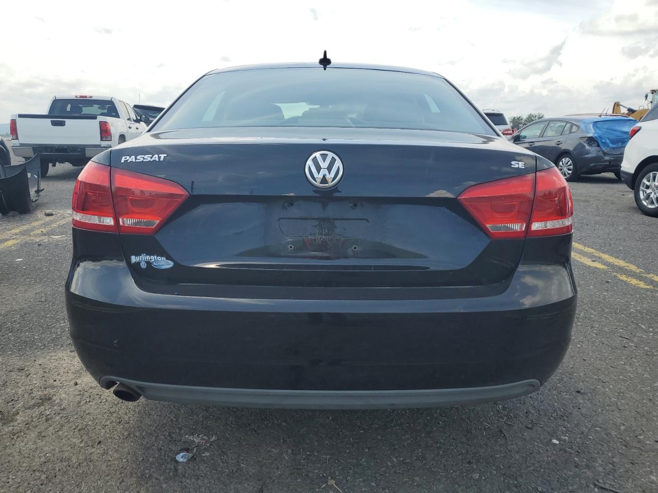 2012 Volkswagen Passat Se VIN: 1VWBP7A31CC072461 Lot: 64661585