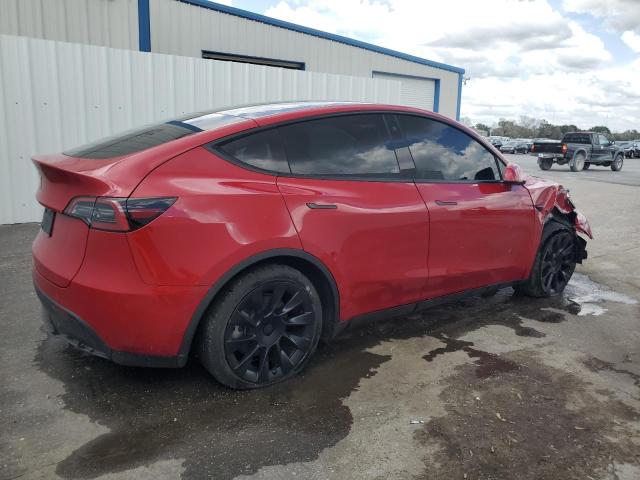  TESLA MODEL Y 2022 Czerwony