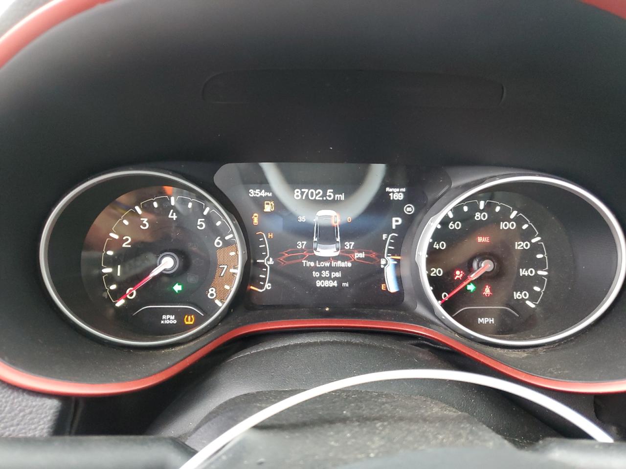 2018 Jeep Compass Trailhawk VIN: 3C4NJDDB0JT128653 Lot: 64282705