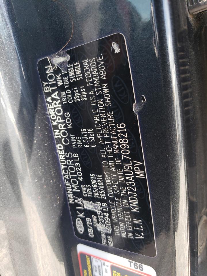 2020 Kia Soul Lx VIN: KNDJ23AU9L7098216 Lot: 64493645
