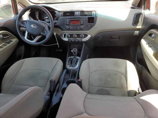 Sedans KIA RIO 2014 Red
