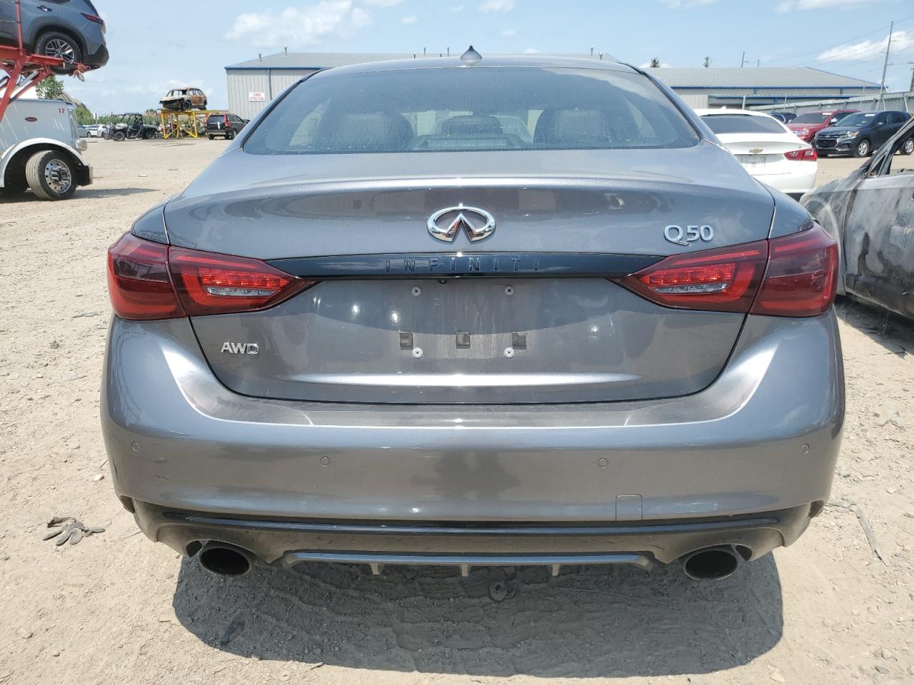 2023 Infiniti Q50 Sensory VIN: JN1EV7CR1PM542806 Lot: 63419765