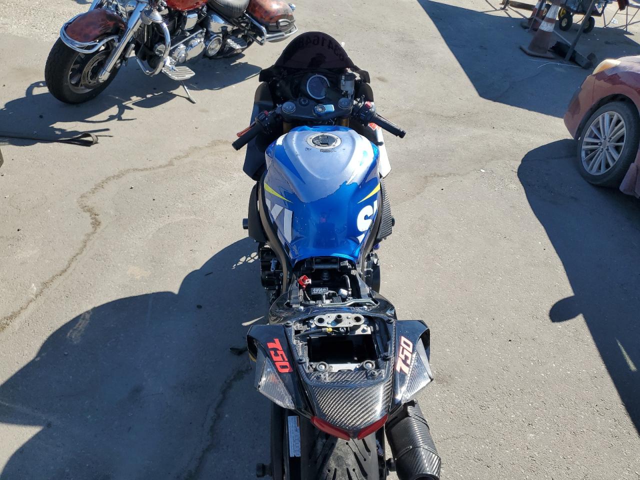 2015 Suzuki Gsx-R750 VIN: JS1GR7MA9F2100931 Lot: 63416485