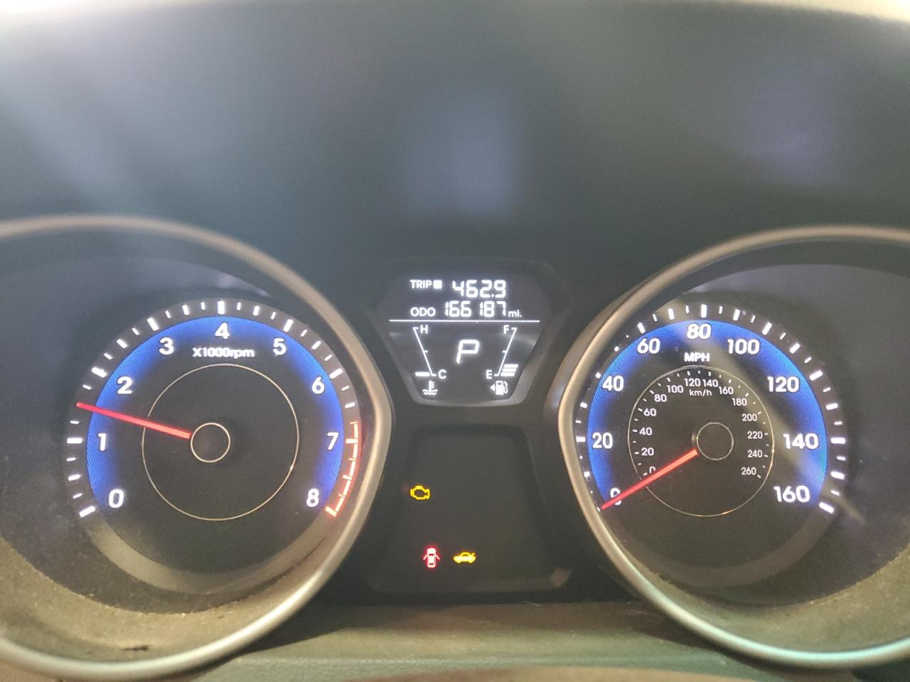 2012 Hyundai Elantra Gls VIN: KMHDH4AE5CU416999 Lot: 64989535