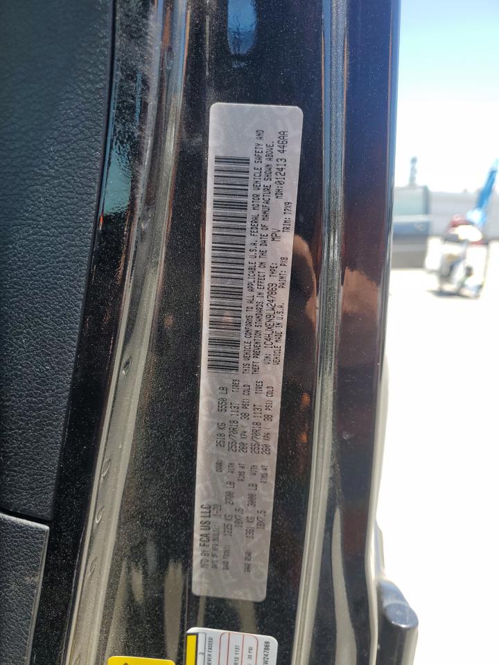 2020 Jeep Wrangler Unlimited Sahara VIN: 1C4HJXEN9LW247869 Lot: 62697245