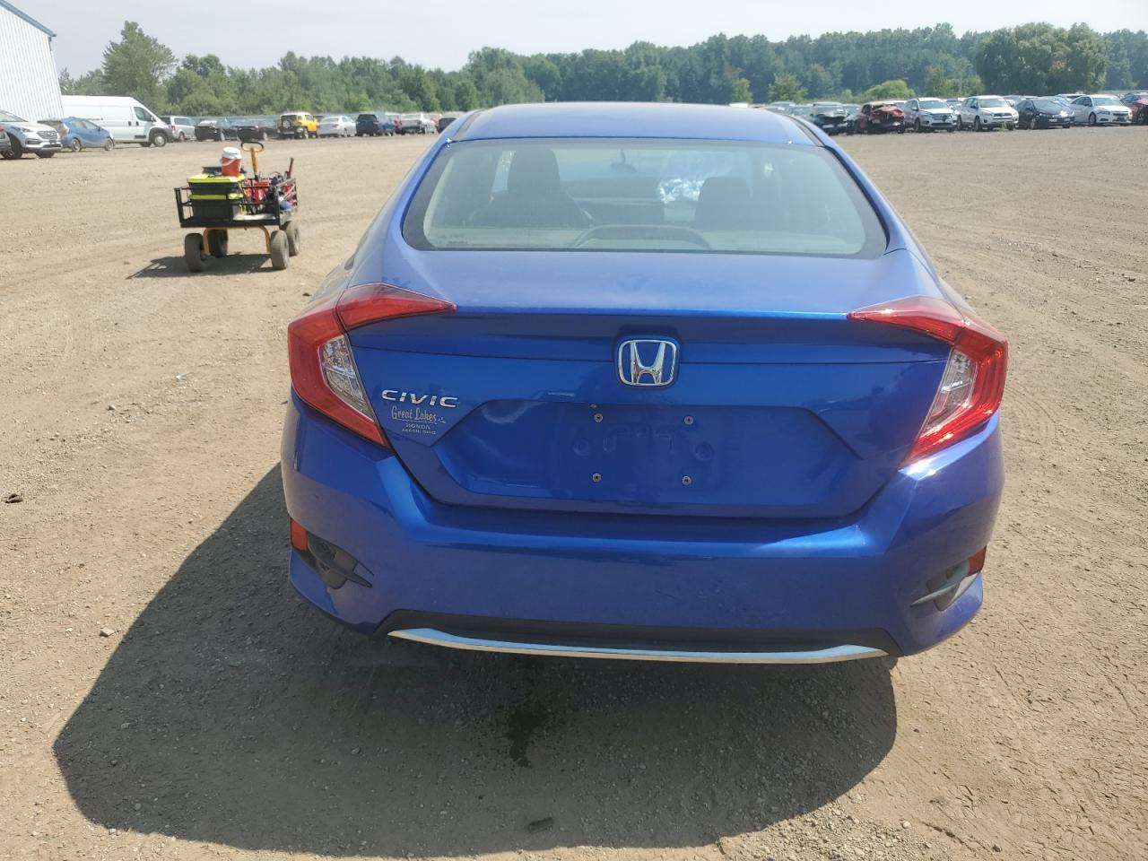 2020 Honda Civic Lx VIN: 2HGFC2F61LH548597 Lot: 64872455