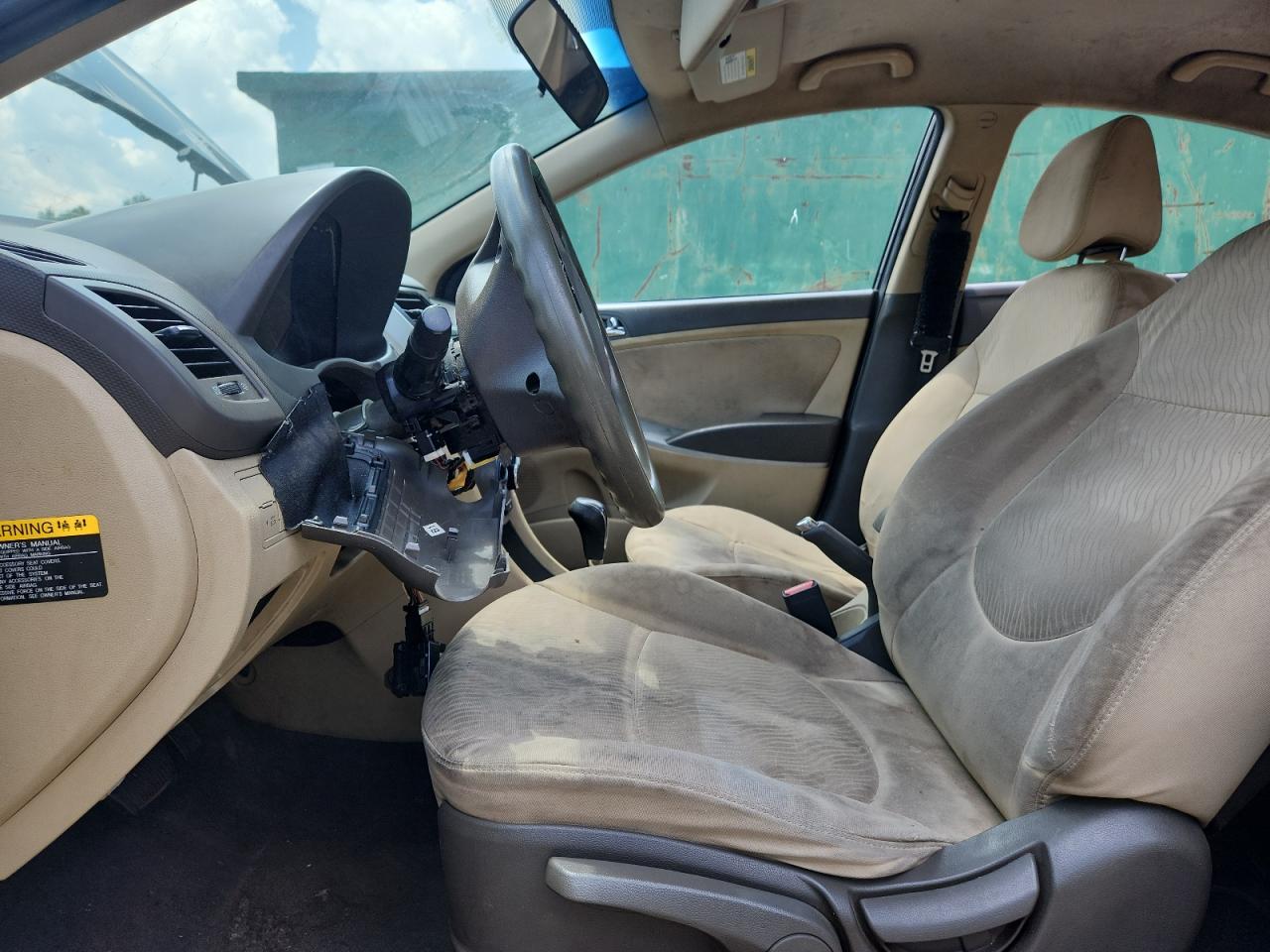 2013 Hyundai Accent Gls VIN: KMHCU4AEXDU422838 Lot: 63874035