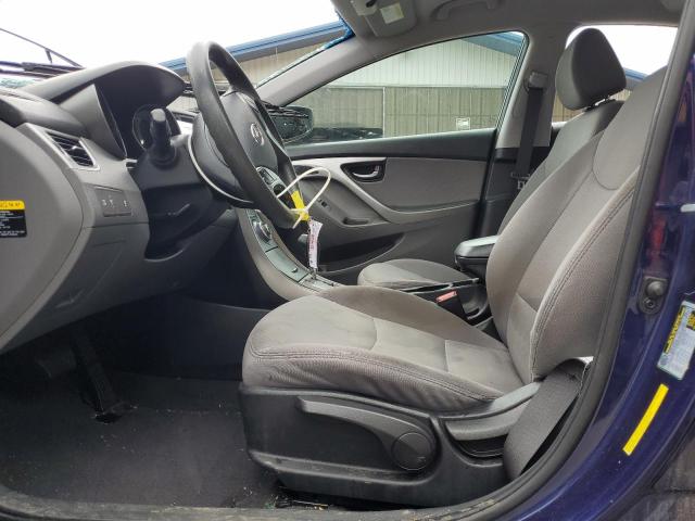  HYUNDAI ELANTRA 2013 Blue