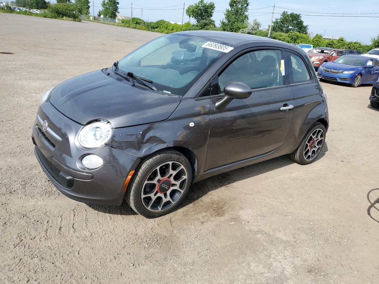 2017 Fiat 500 Pop VIN: 3C3CFFAR7HT699500 Lot: 66093805