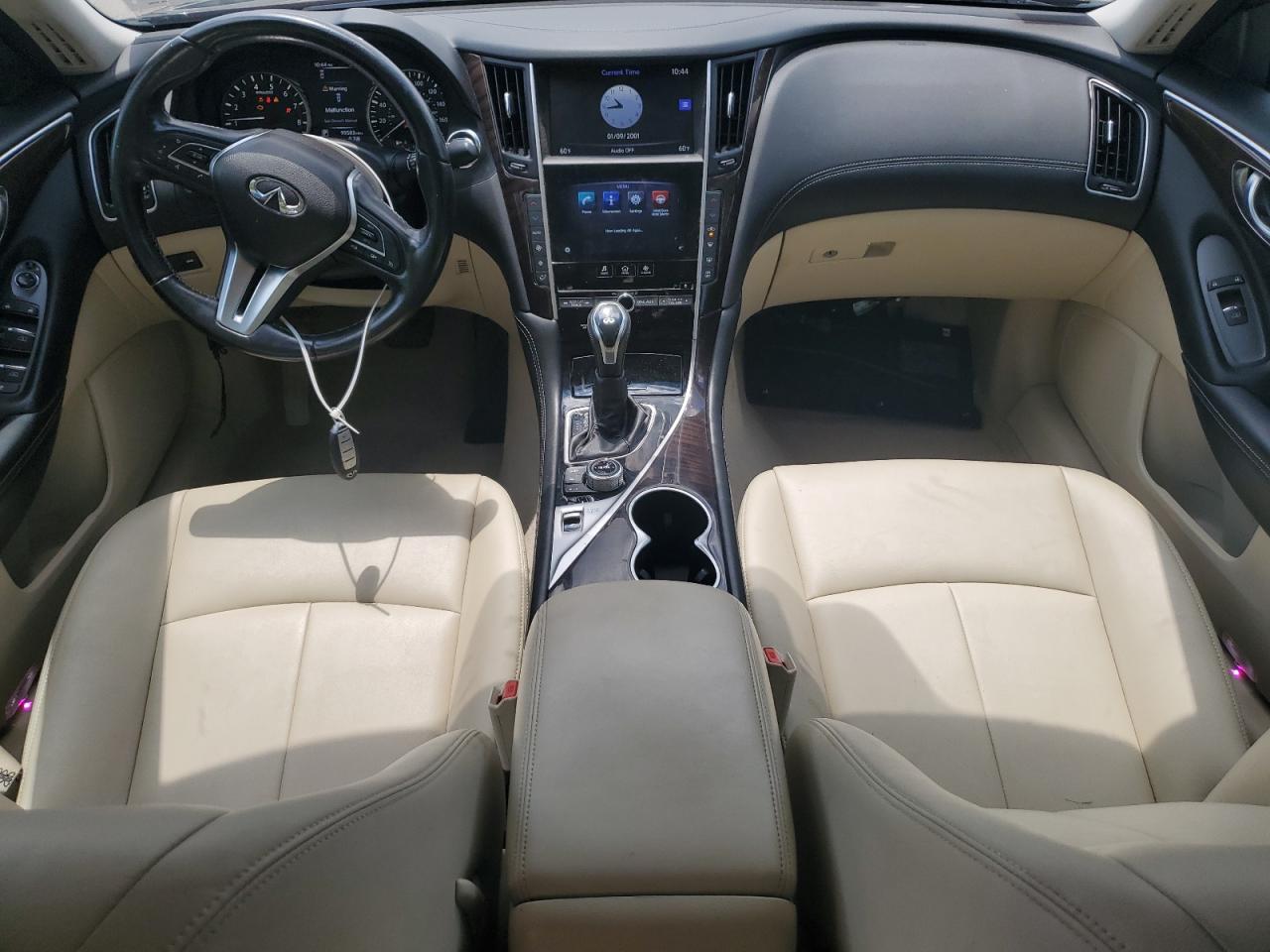 2019 Infiniti Q50 Luxe VIN: JN1EV7AR5KM557935 Lot: 62480605