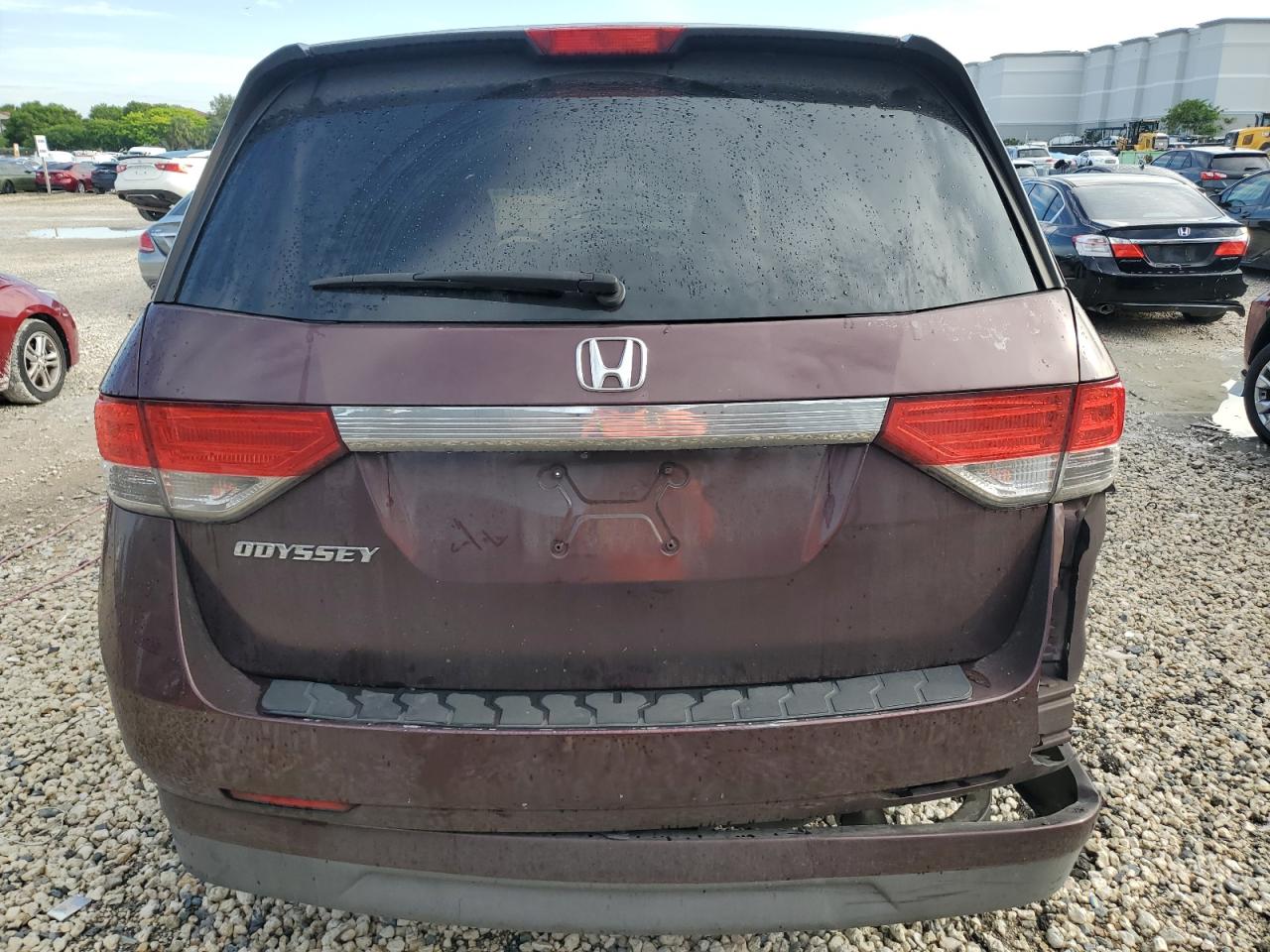 2014 Honda Odyssey Exl VIN: 5FNRL5H60EB119793 Lot: 64432975