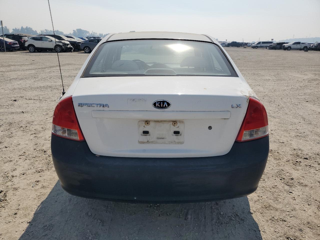 2009 Kia Spectra Ex VIN: KNAFE222195646876 Lot: 63816415