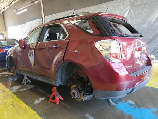  CHEVROLET EQUINOX 2017 Czerwony