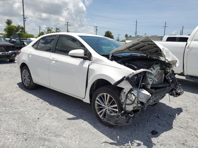  TOYOTA COROLLA 2015 White