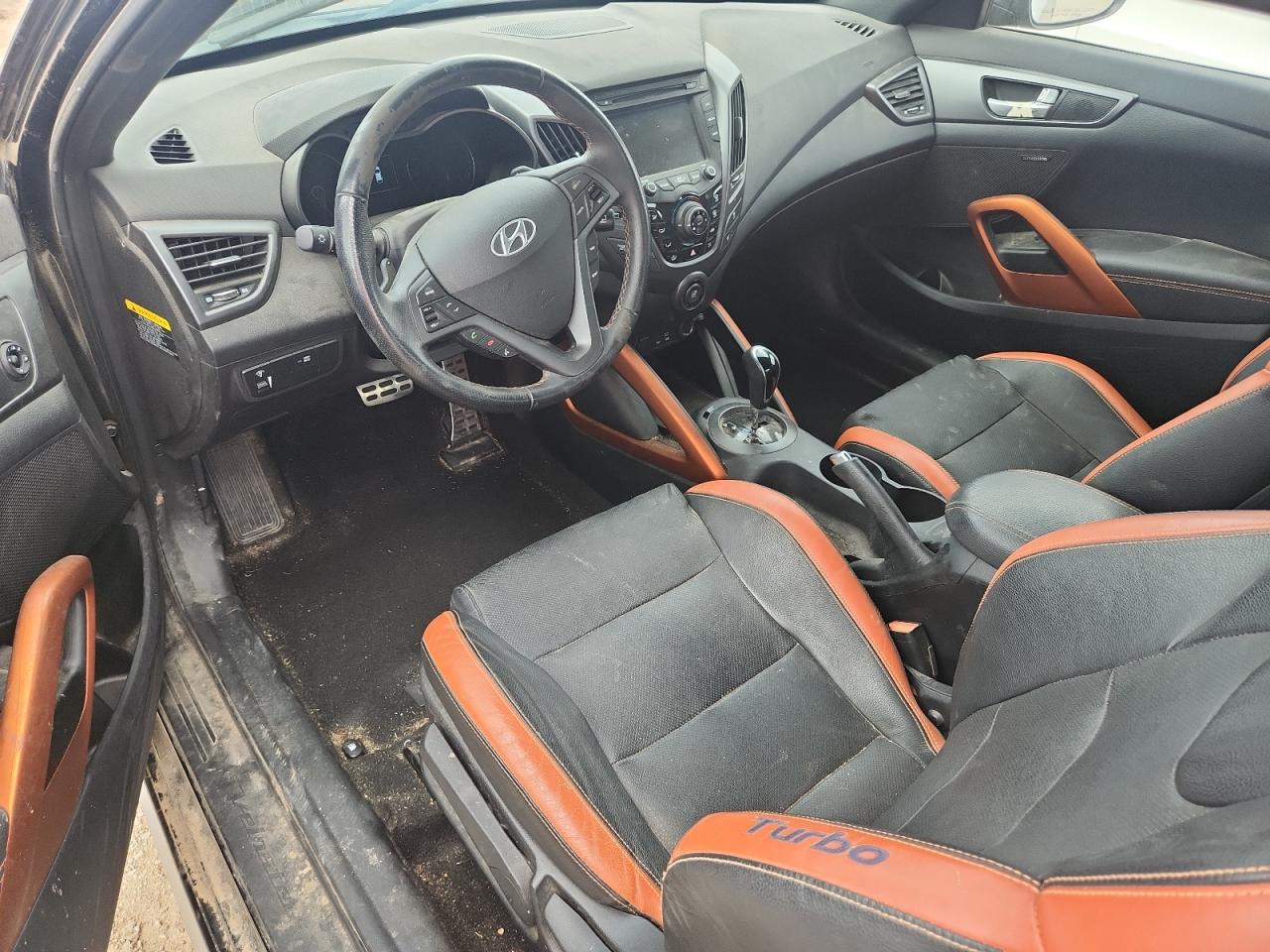 2016 Hyundai Veloster Turbo VIN: KMHTC6AEXGU302833 Lot: 63877805