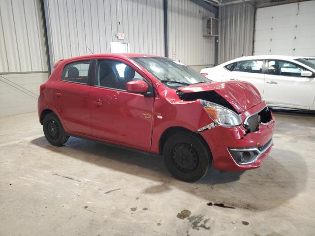  MITSUBISHI MIRAGE 2020 Красный