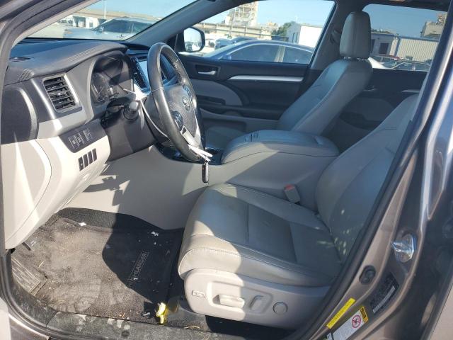  TOYOTA HIGHLANDER 2017 Szary