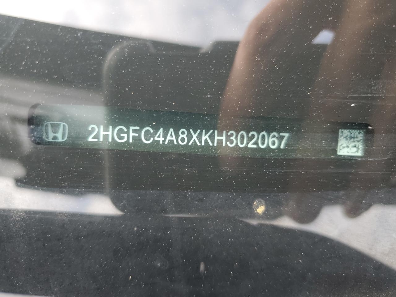 2019 Honda Civic Sport VIN: 2HGFC4A8XKH302067 Lot: 64597625