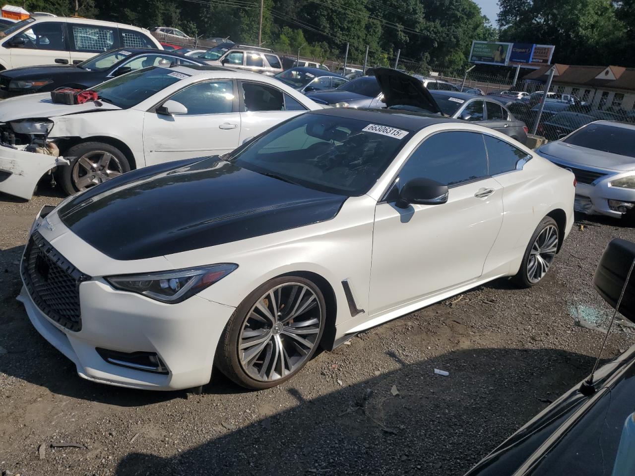 2018 Infiniti Q60 Luxe 300 VIN: JN1EV7EL2JM390650 Lot: 66306315