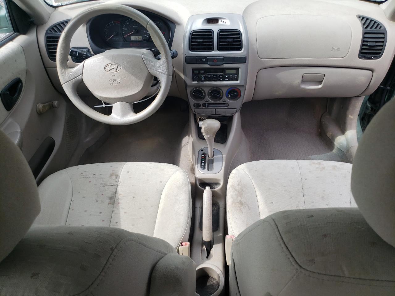 2005 Hyundai Accent Gs VIN: KMHCG35C05U325871 Lot: 64258985