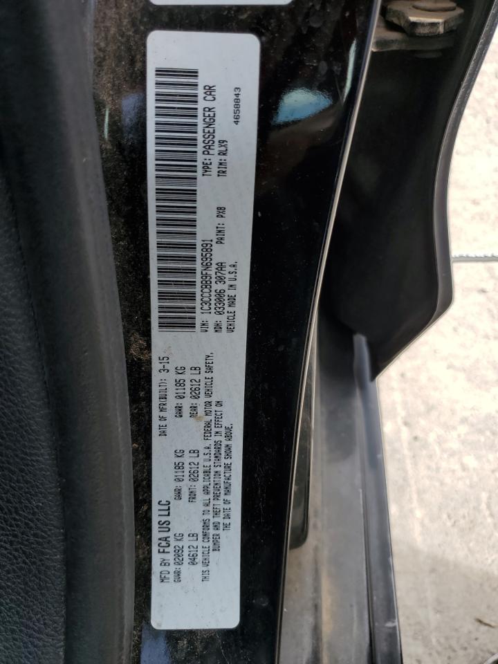 2015 Chrysler 200 S VIN: 1C3CCCBB9FN695891 Lot: 66202685