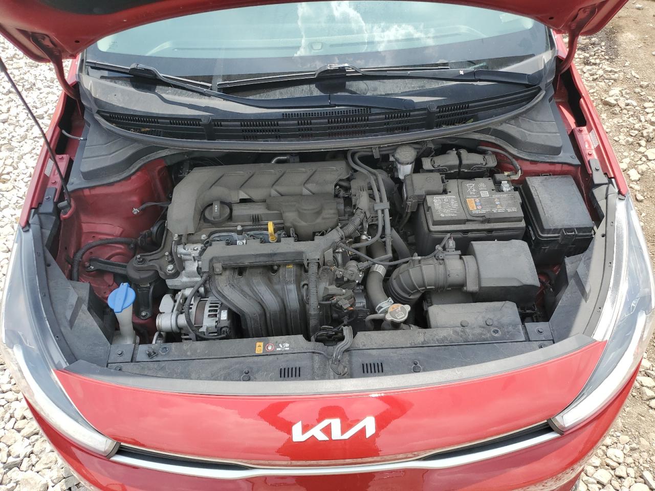 2022 Kia Rio Lx VIN: 3KPA24AD6NE473441 Lot: 63592395