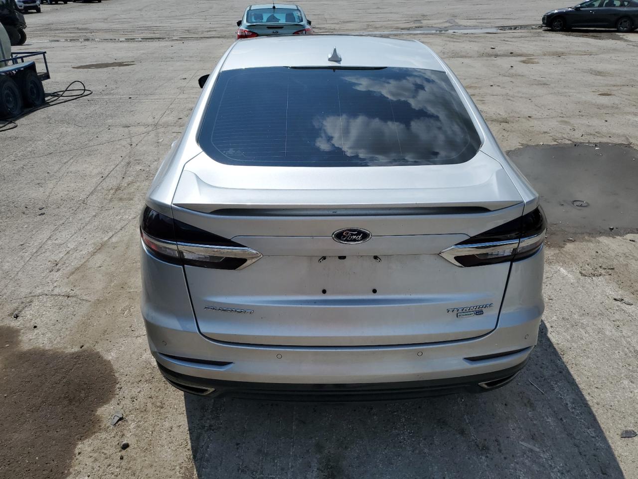 2019 Ford Fusion Titanium VIN: 3FA6P0D96KR124250 Lot: 65409725