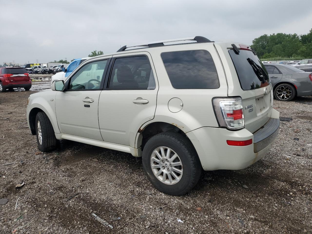 2009 Mercury Mariner Premier cream null gas 4M2CU87759KJ05048 photo #3