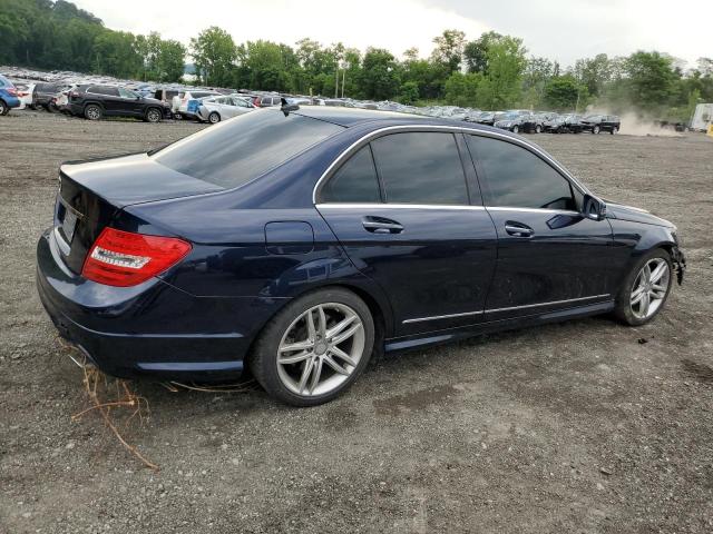  MERCEDES-BENZ C-CLASS 2012 Granatowy
