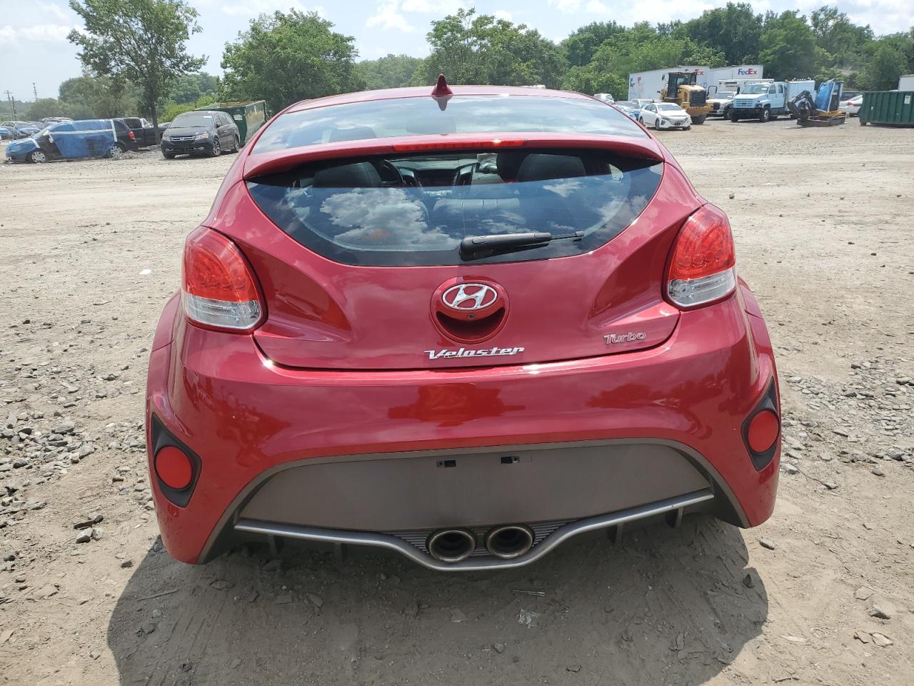 2016 Hyundai Veloster Turbo VIN: KMHTC6AE2GU291746 Lot: 63162665