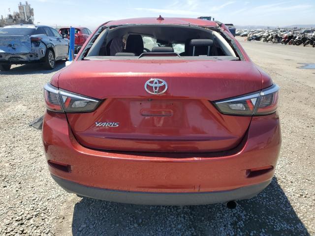  TOYOTA YARIS 2019 Czerwony