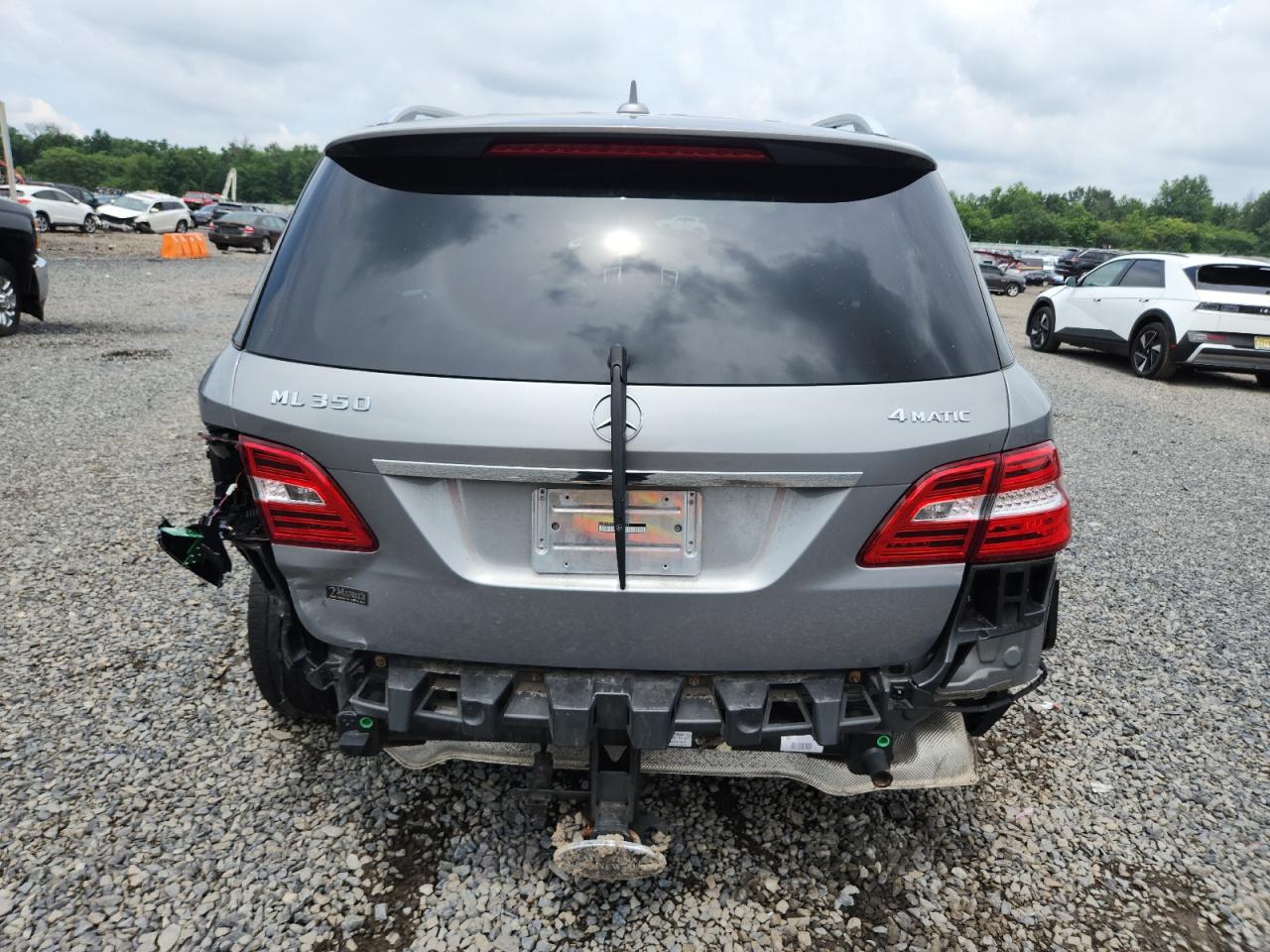 2015 Mercedes-Benz Ml 350 4Matic VIN: 4JGDA5HB9FA484119 Lot: 63412405