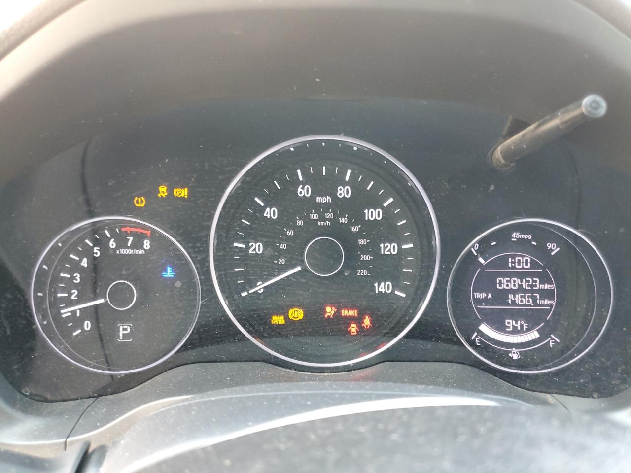 2021 Honda Hr-V Sport VIN: 3CZRU5H19MM704510 Lot: 65030045