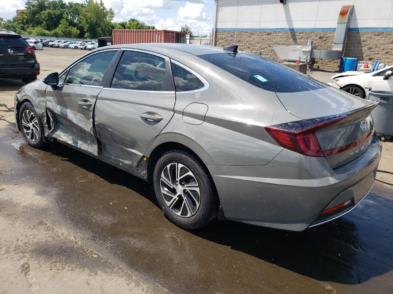 2020 Hyundai Sonata Hybrid grey null hybrid KMHL24JJ0LA009538 photo #3