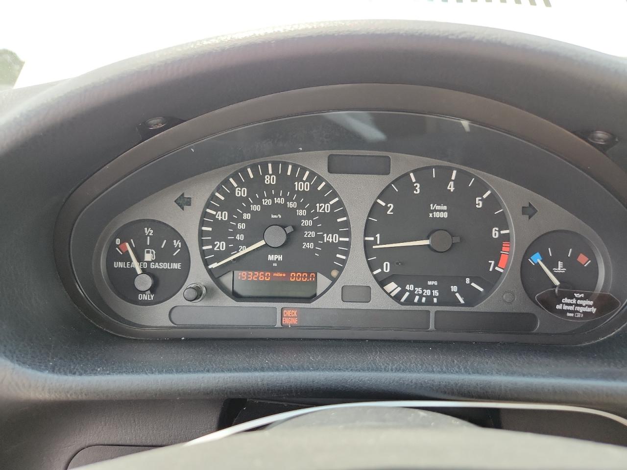 1997 BMW 328 Ic Automatic VIN: WBABK8320VET97487 Lot: 65696545
