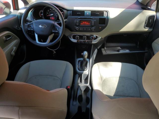  KIA RIO 2014 Czerwony